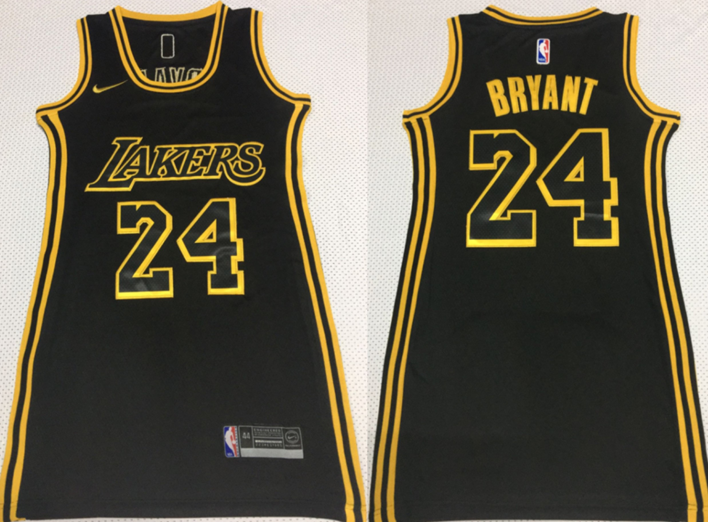 Lakers Jersey Dress Black/Yellow